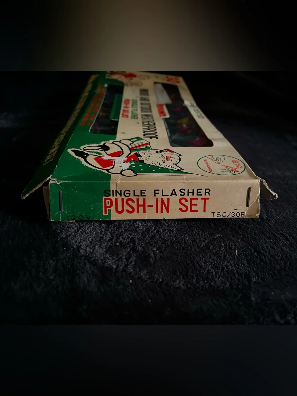 Vintage Renown Christmas Push-In Lights - 30 Count